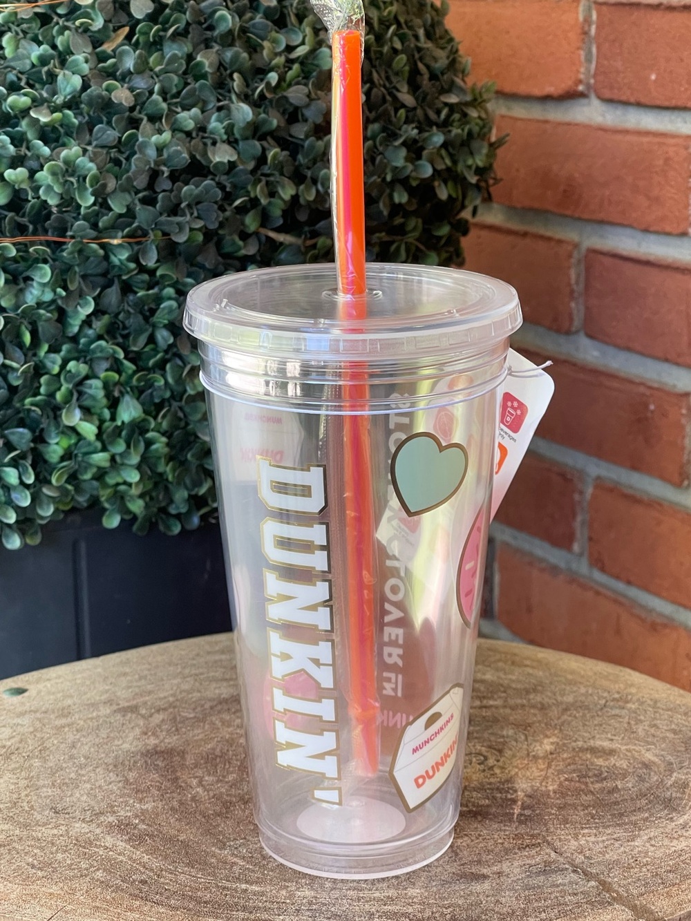 New DUNKIN Stoney Clover Summer 2025 Acrylic Tumbler (24oz.)